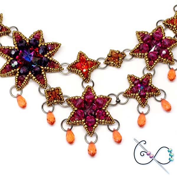 Starburst Galaxy Beaded Link